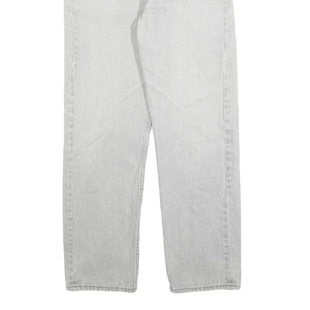 LEVI'S 501 Mens Jeans Regular Straight Denim Light W34 L30 Classic Button Fly
