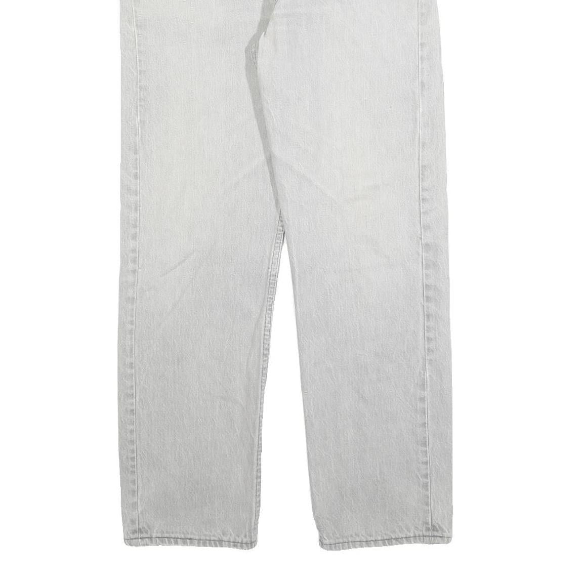 LEVI'S 501 Mens Jeans Regular Straight Denim Light W34 L30 Classic Button Fly