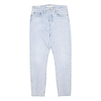LEVI'S 528 Womens Jeans Blue Regular Slim Denim Light W28 L37 Classic Fit Button