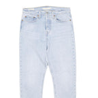 LEVI'S 528 Womens Jeans Blue Regular Slim Denim Light W28 L37 Classic Fit Button