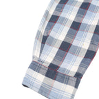 CARHARTT Mens Blue & White Check Shirt M Casual Cotton Long Sleeve Button Shirt