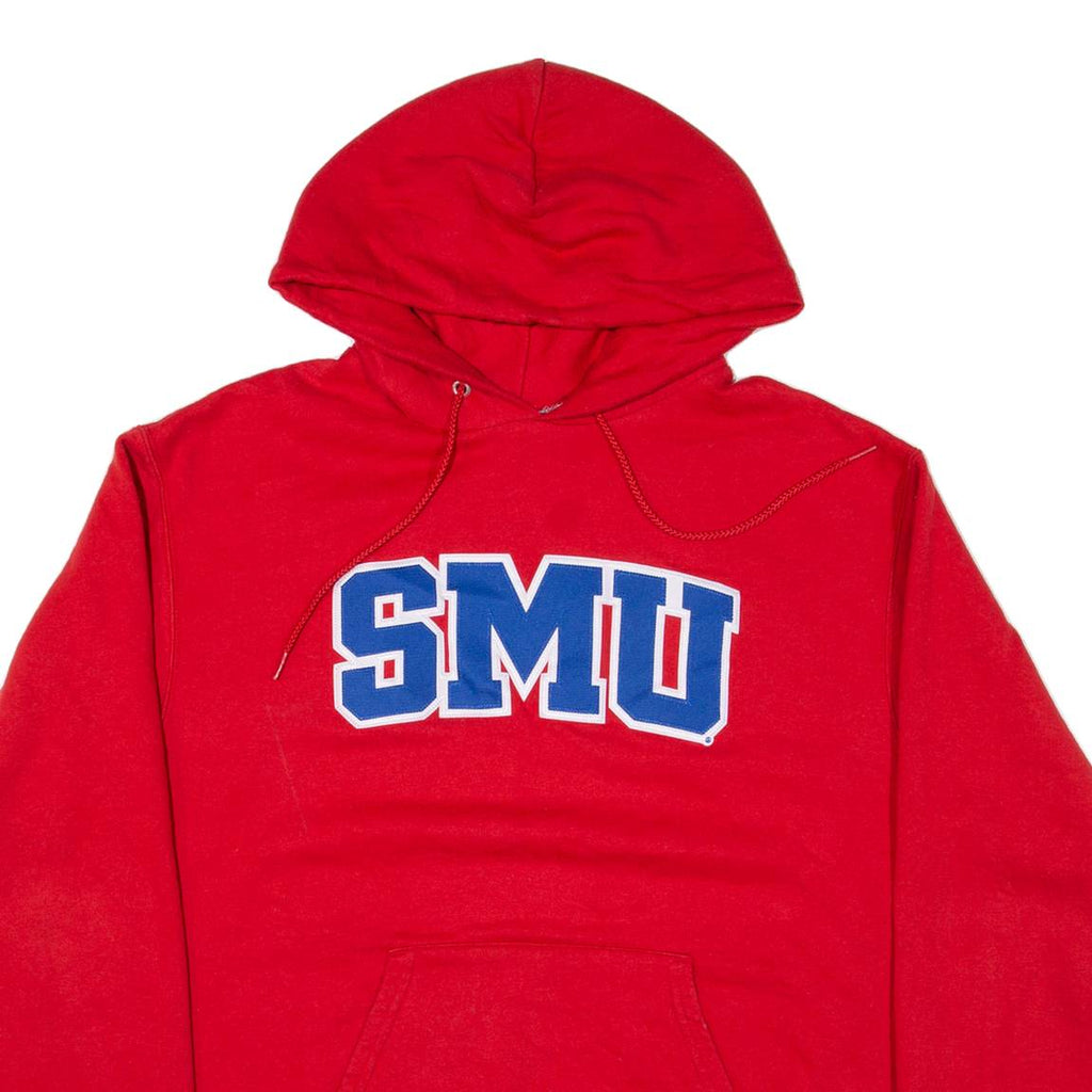 CHAMPION SMU Mens Red Hoodie USA M