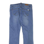 DIESEL Womens Regular Fit Blue Denim Jeans Zip W32 L30 Casual Cotton Blend