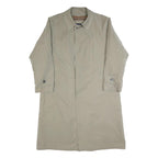 BUGATTI Mens Beige Cotton Blend Classic Button Jacket L Plain Stylish Formal