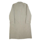 BUGATTI Mens Beige Cotton Blend Classic Button Jacket L Plain Stylish Formal