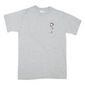COLLEGE WEAR Mens Grey Betty Boop Graphic T-Shirt M Short Sleeve Crew Neck Retro
