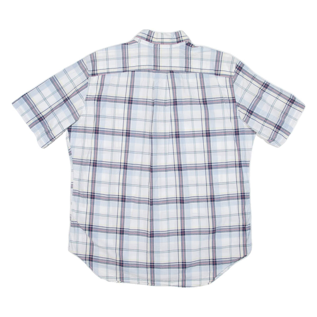 NAUTICA Mens Shirt Blue Check L