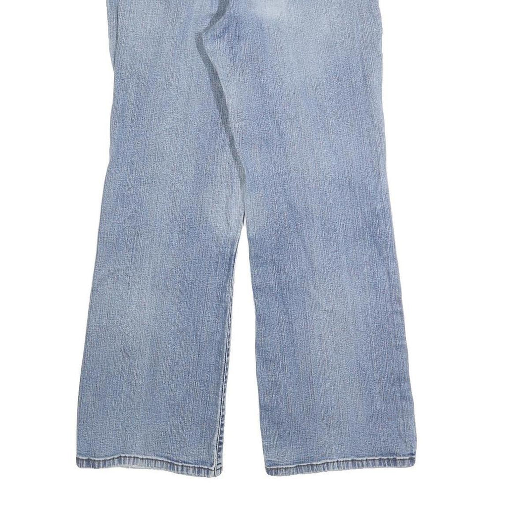 LEVI'S Womens Regular Light Blue Denim Straight Jeans W27 L28 Classic Fit Cotton