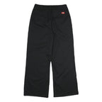 DICKIES Mens Cotton Black Regular Straight Trousers W30 L32 Workwear Zip Closure