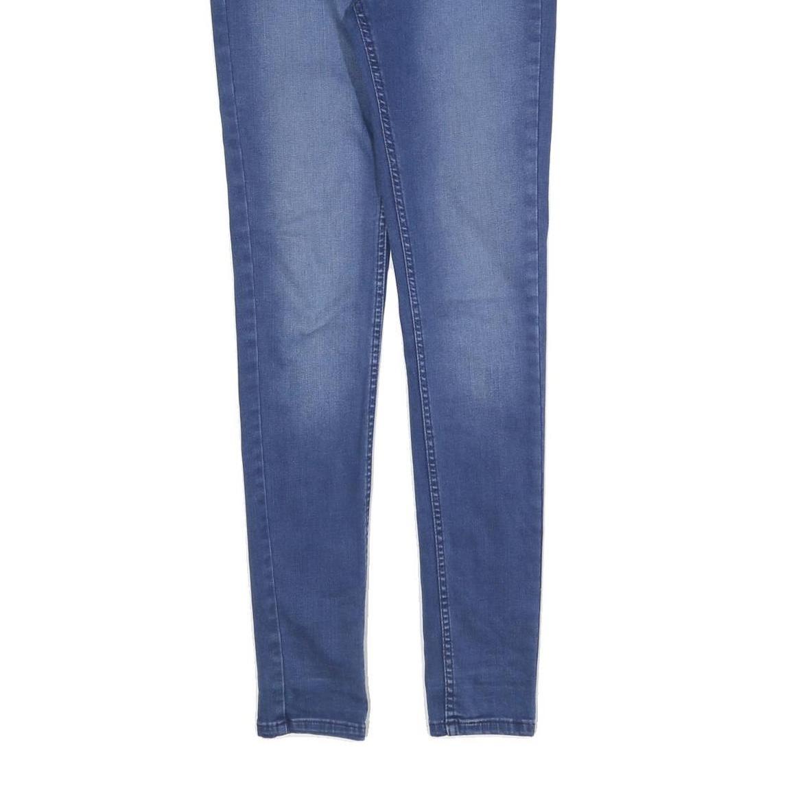 LEVI'S Womens Jeans Blue Slim Skinny Denim Medium W28 L32 Classic Zip Cotton