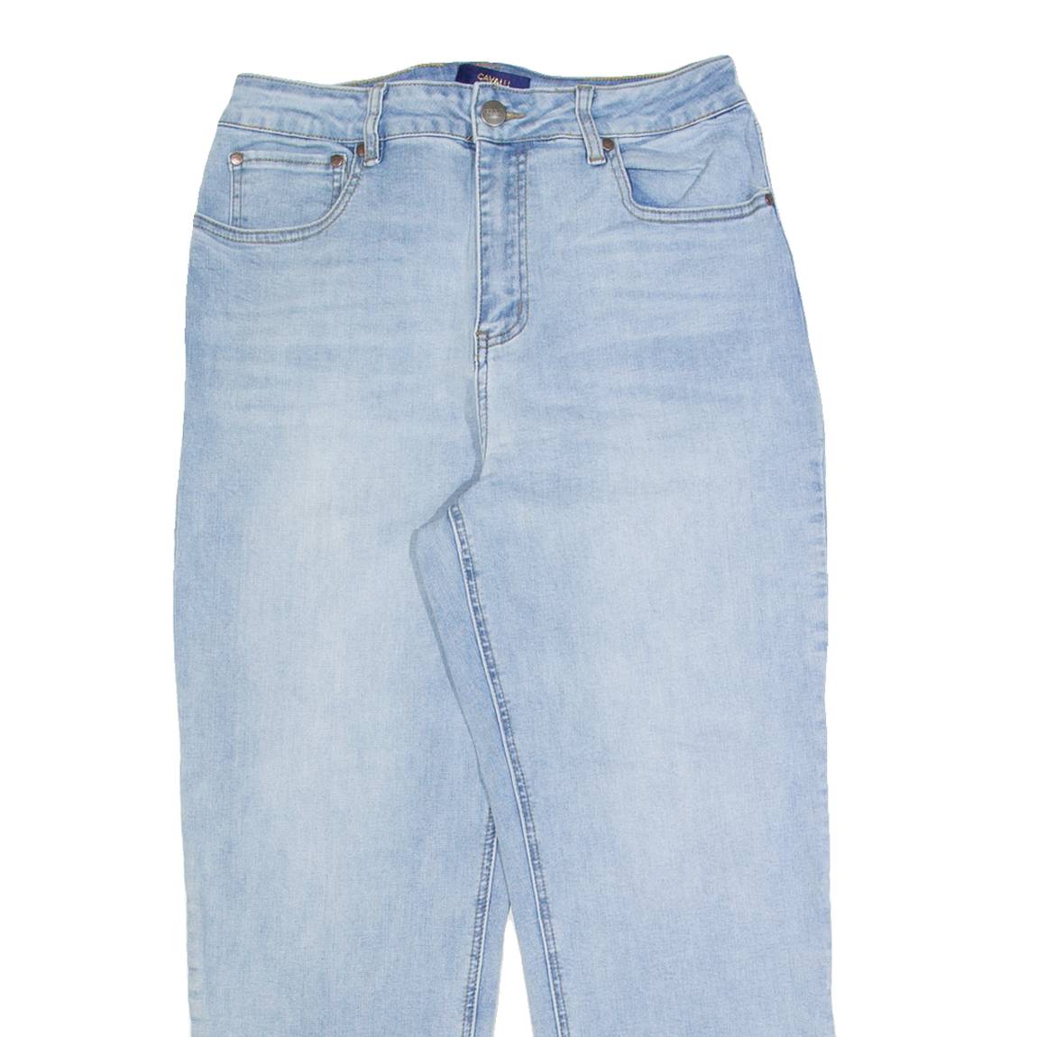 CAVALLI CLASS Womens Jeans Blue Regular Straight W32 L26