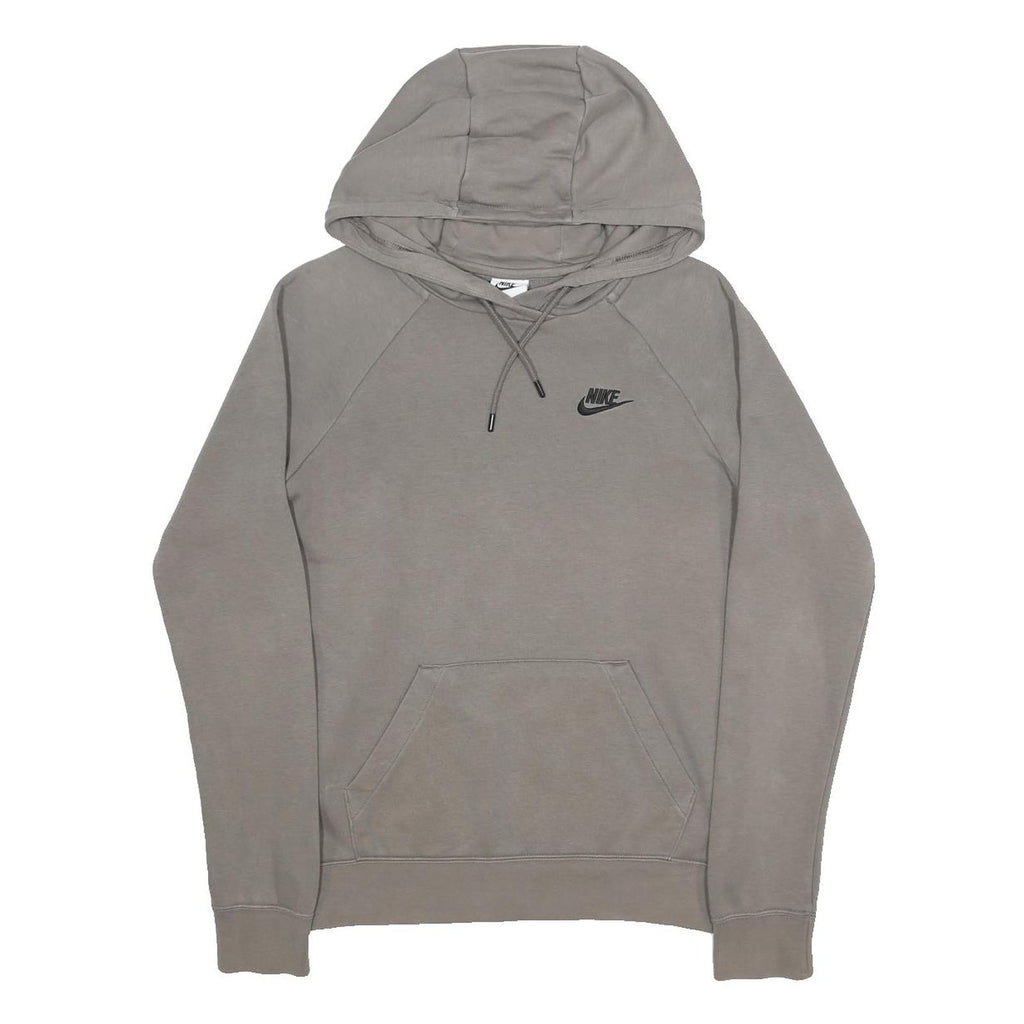 NIKE Mens Grey Hoodie XS Cotton Blend Pullover Sweatshirt
