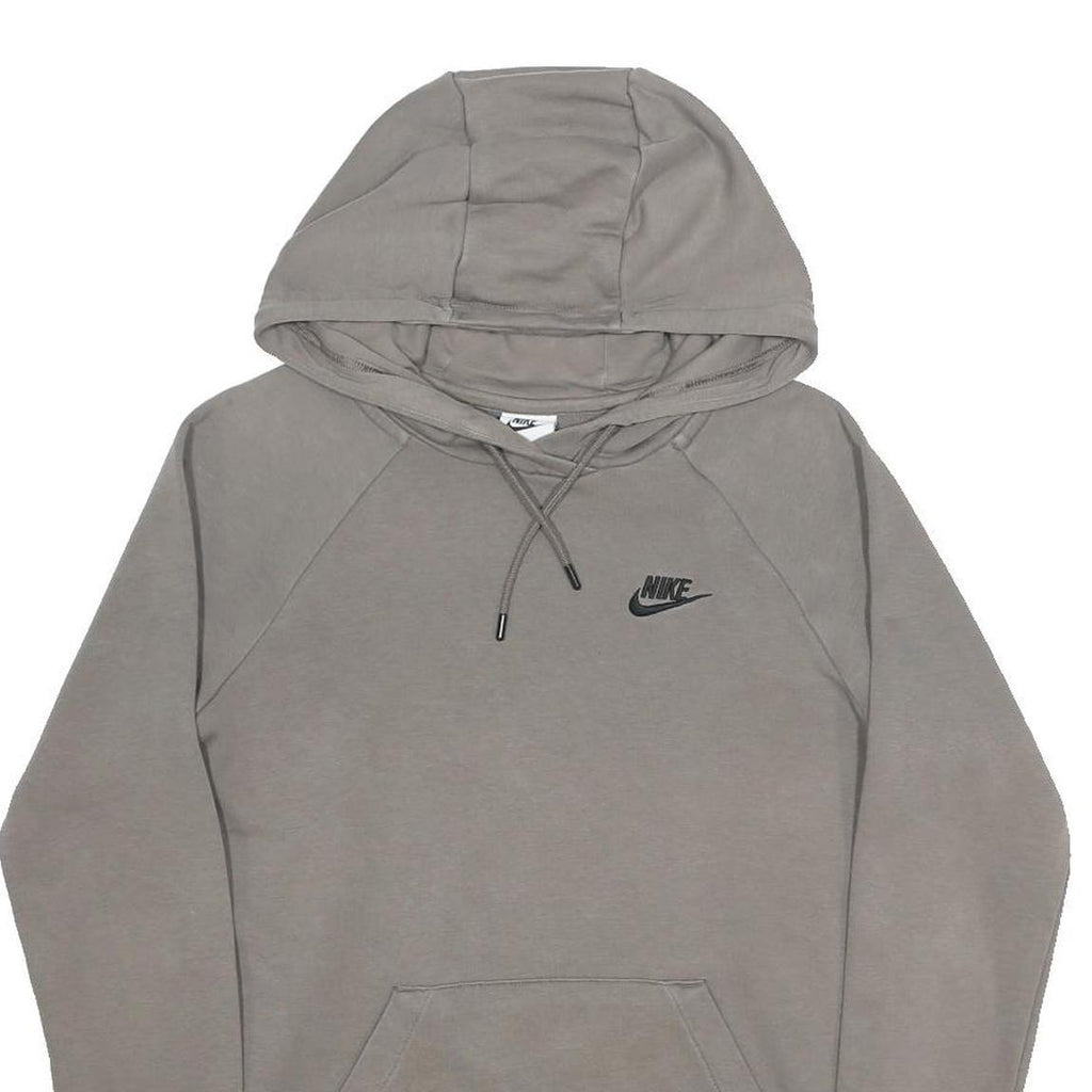 NIKE Mens Grey Hoodie XS Cotton Blend Pullover Sweatshirt