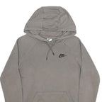 NIKE Mens Grey Hoodie XS Cotton Blend Pullover Sweatshirt
