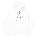FILA Womens White Hoodie XL Polyester Blend Casual Wear Drawstring Hood