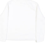 FILA Womens White Hoodie XL Polyester Blend Casual Wear Drawstring Hood