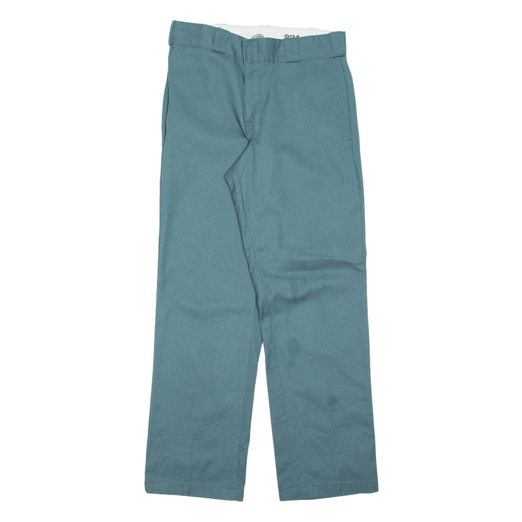 DICKIES Chino Mens Trousers Blue Regular Straight W28 L29