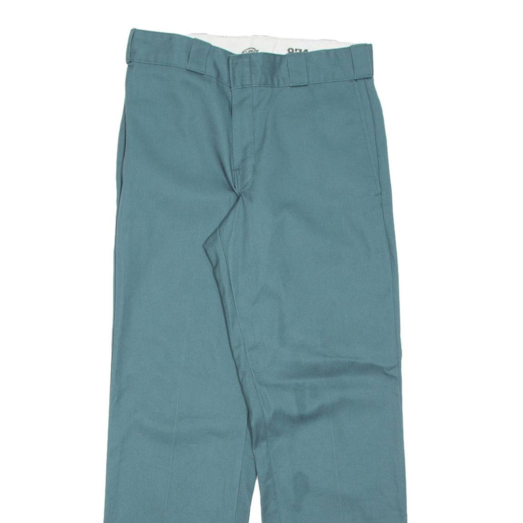 DICKIES Chino Mens Trousers Blue Regular Straight W28 L29