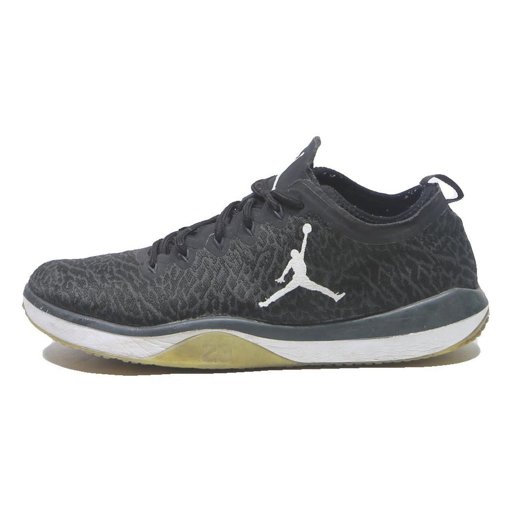 AIR JORDAN Men's Lace-Up Trainers Black Synthetic UK 10 Sport Comfortable