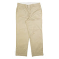 DICKIES 874 Workwear Mens Trousers Beige Regular Straight W36 L30