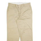 DICKIES 874 Workwear Mens Trousers Beige Regular Straight W36 L30