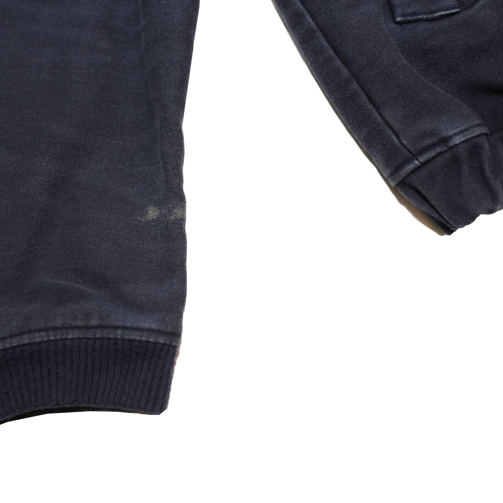 G-STAR Mens Navy Blue Jacket L Cotton Plain Zip Casual Urban Style