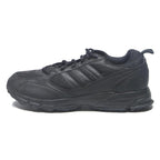 ADIDAS Mens Black Synthetic Low Top Trainers UK 6 Sports Casual Everyday