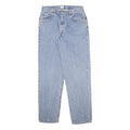 CALVIN KLEIN JEANS Mens Relaxed Blue Denim Light W34 L34 Zip Cotton Jeans