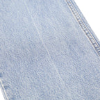 CALVIN KLEIN JEANS Mens Relaxed Blue Denim Light W34 L34 Zip Cotton Jeans