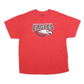 GILDAN Mens Red Frankton Elementary Eagles Graphic T-Shirt XL Short Sleeve Crew