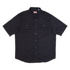 WRANGLER Mens Plain Shirt Black L