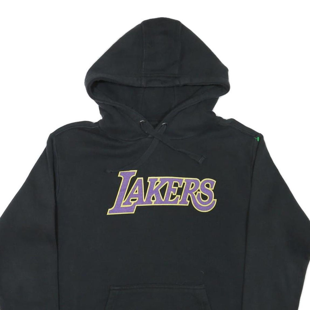 FANATICS Mens Black Lakers James 23 Hoodie M Basketball Cotton Blend