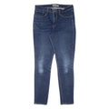 LEVI'S 721 Womens Jeans Blue Slim Skinny Stone Wash W30 L30