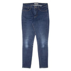 LEVI'S 721 Womens Jeans Blue Slim Skinny Stone Wash W30 L30