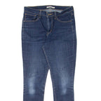 LEVI'S 721 Womens Jeans Blue Slim Skinny Stone Wash W30 L30