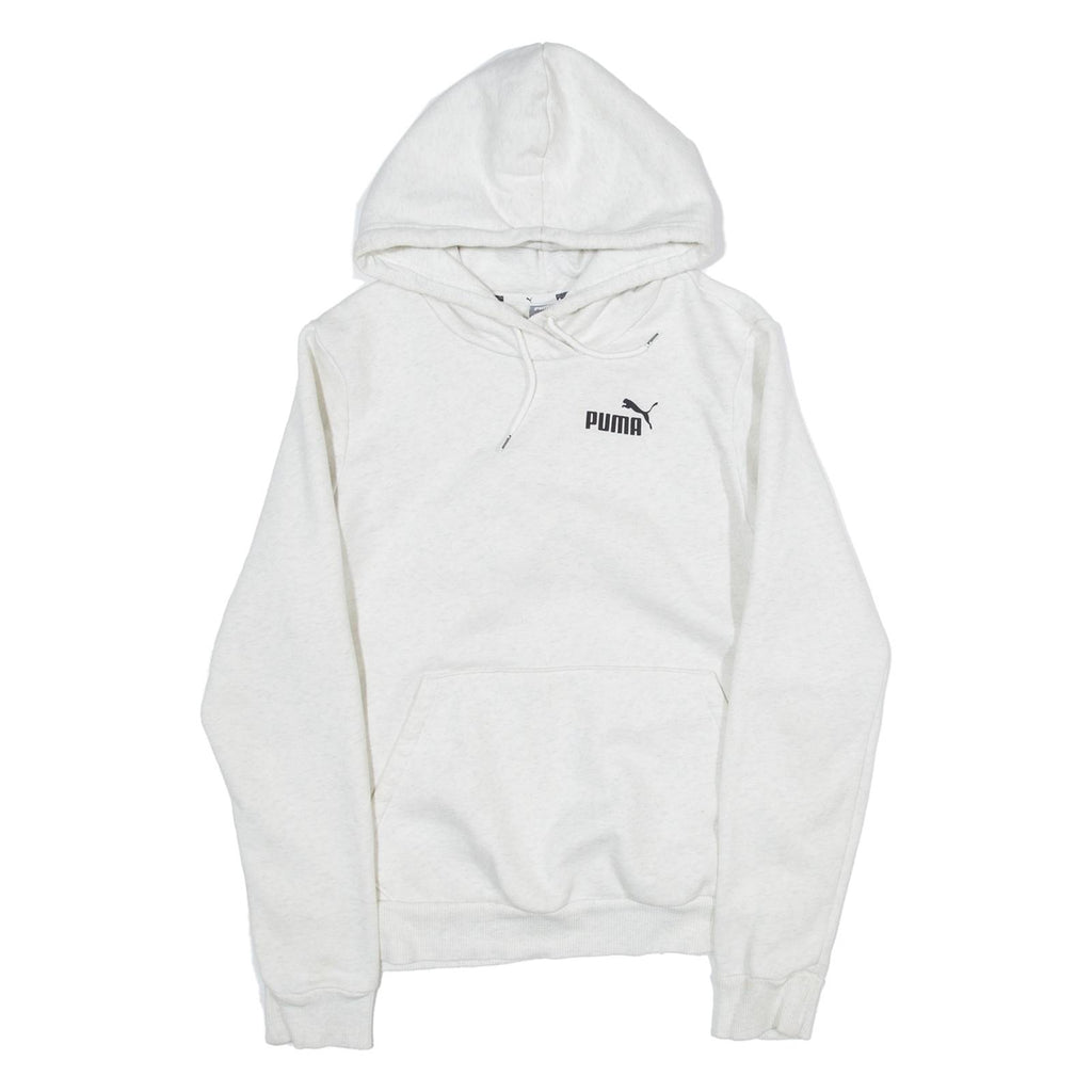 PUMA Womens White Hoodie S