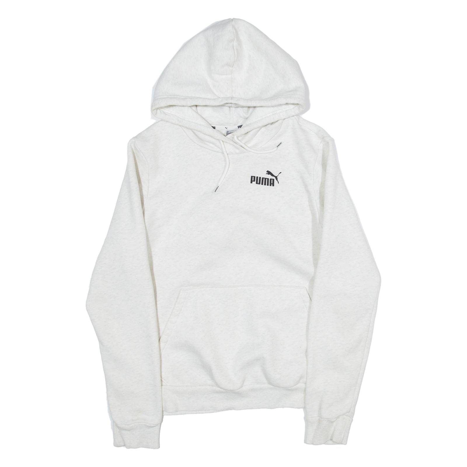 PUMA Womens White Hoodie S