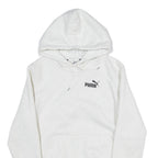 PUMA Womens White Hoodie S