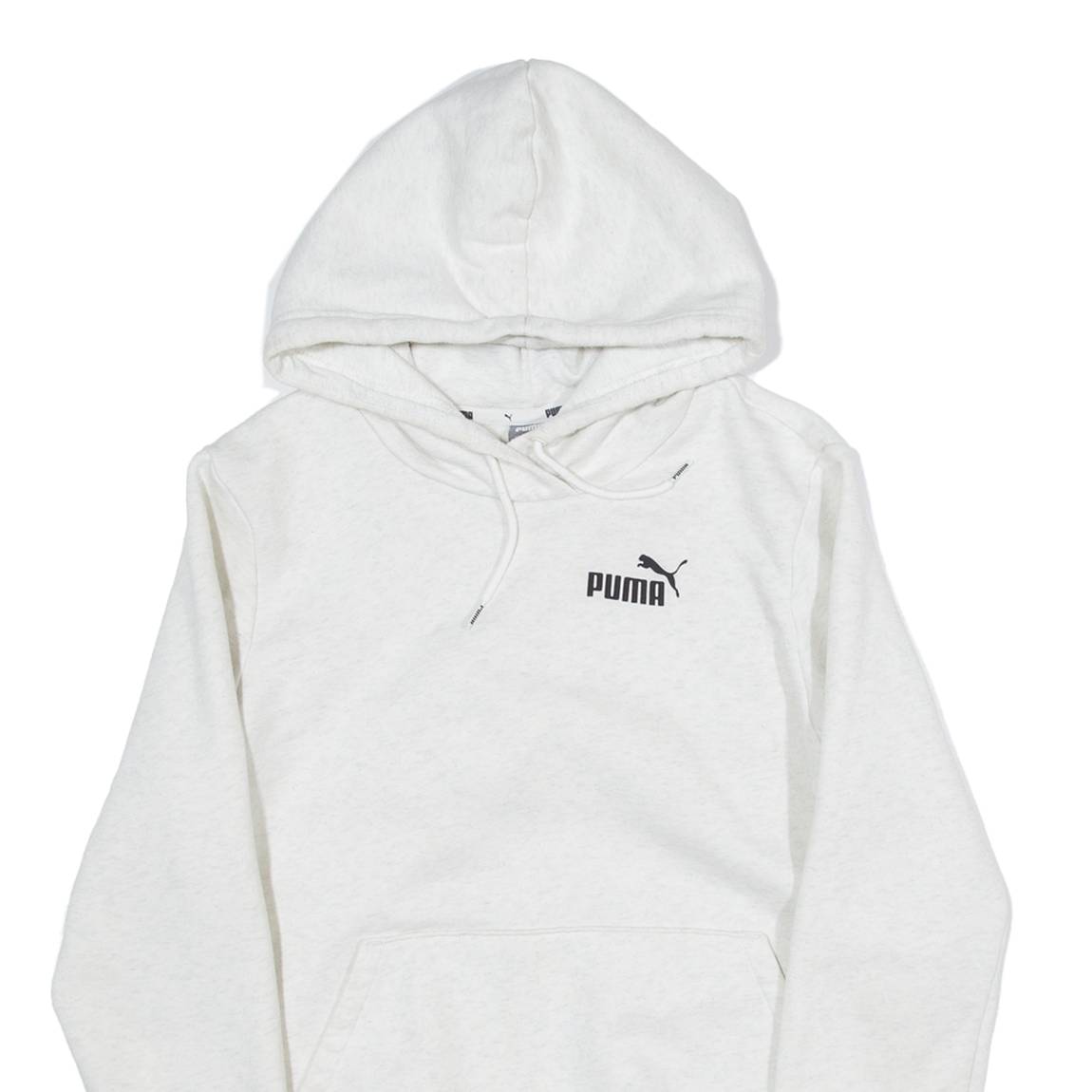 PUMA Womens White Hoodie S