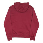 NIKE Mens Maroon Hoodie S Casual Cotton Blend Pullover Sweatshirt