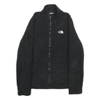 THE NORTH FACE Womens Black Fleece Jacket M Polyester Zip Sports Outdoor Casual