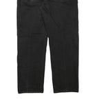 LEVI'S 505 Mens Regular Fit Straight Denim Jeans Black W38 L32 Classic Zip