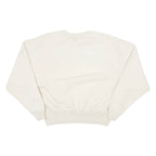 KARL KANI Oversized Cropped Womens Sweatshirt Beige S