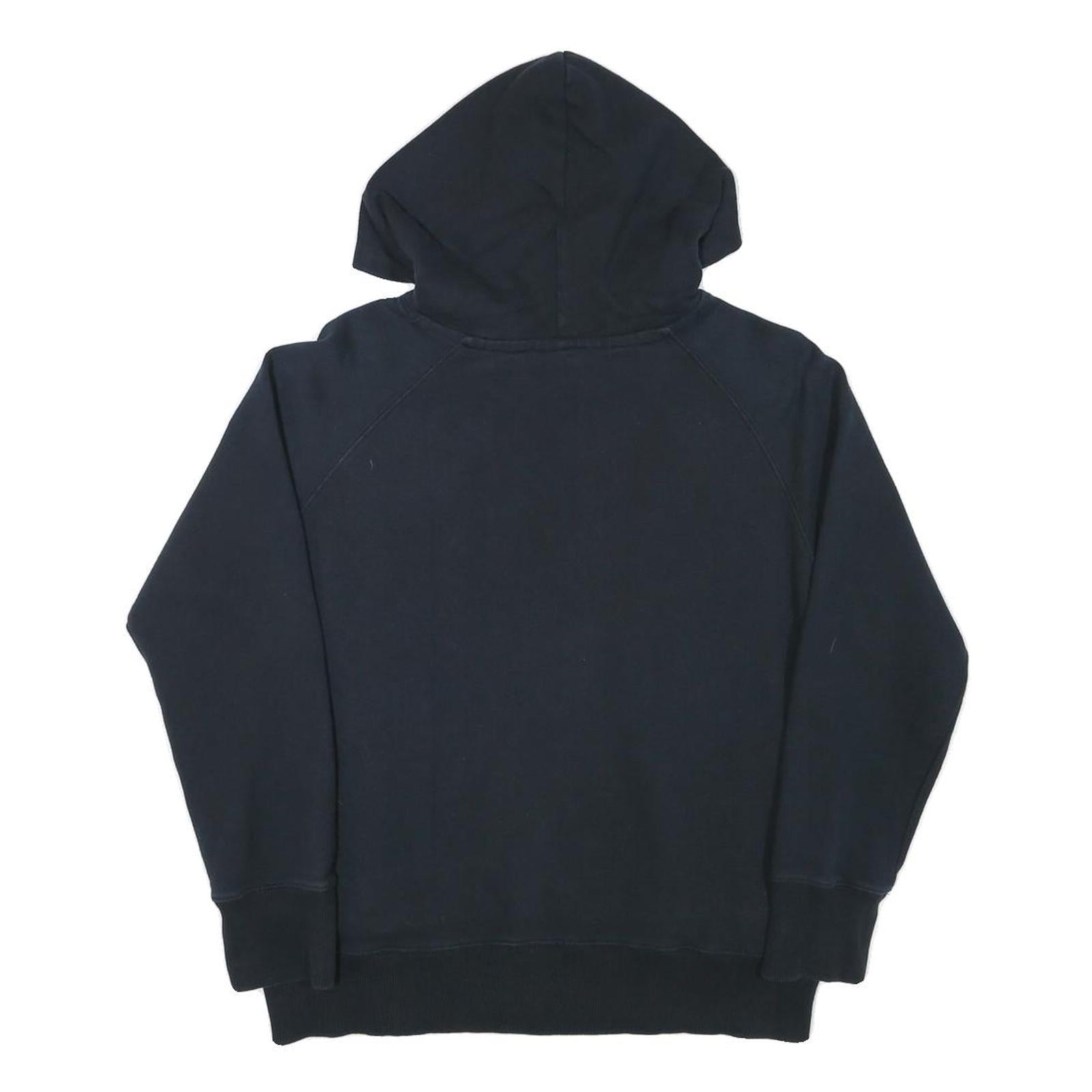 DISNEY Womens Black Mickey Mouse Graphic Pullover Hoodie M Cotton Blend