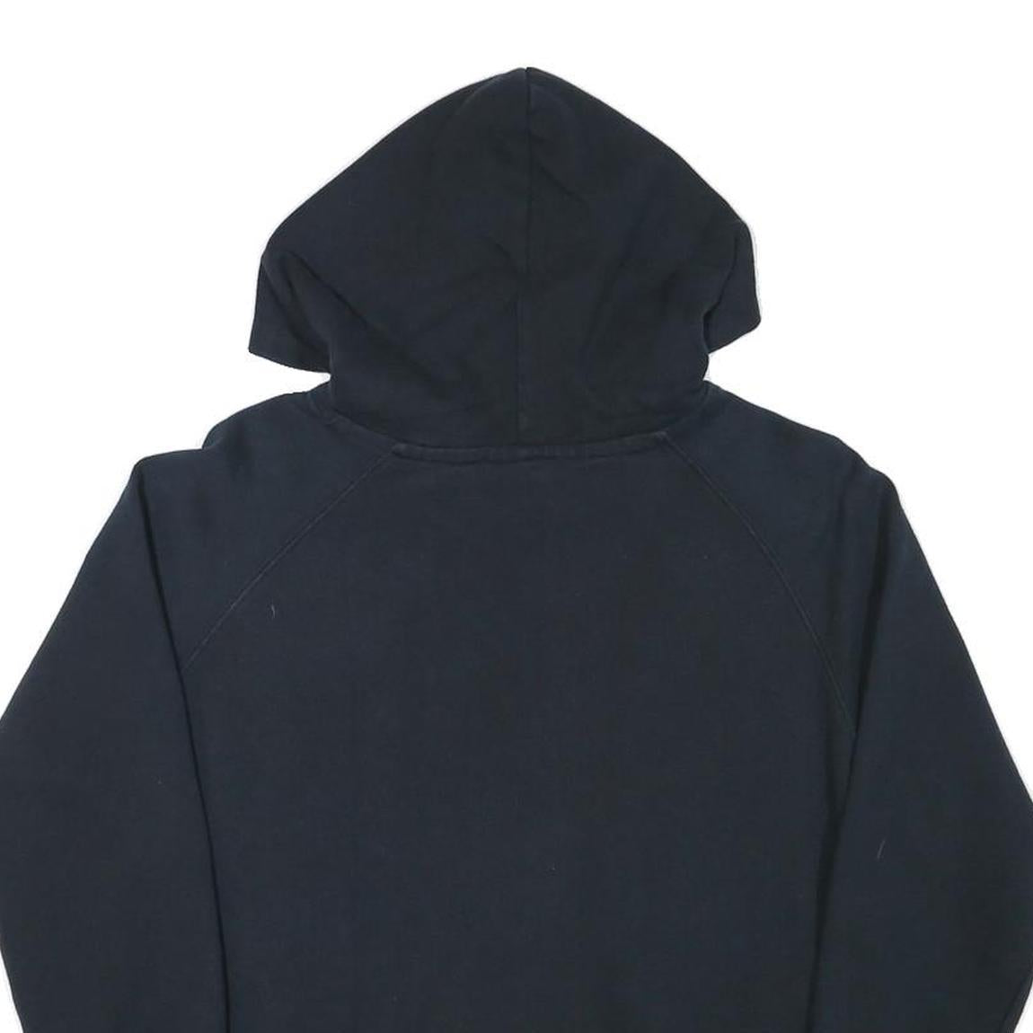 DISNEY Womens Black Mickey Mouse Graphic Pullover Hoodie M Cotton Blend