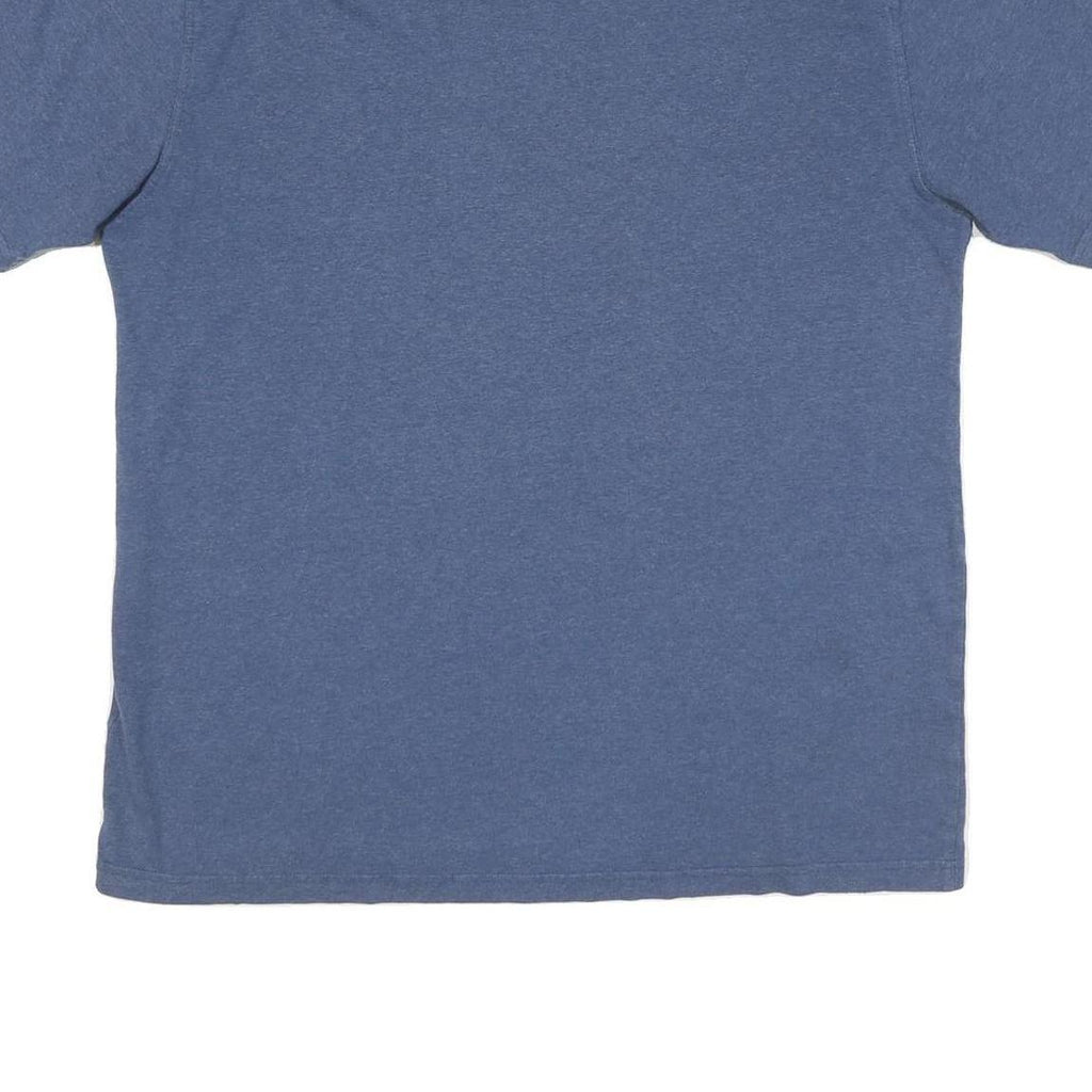 CARHARTT Mens Blue Pocket T-Shirt L Short Sleeve Crew Neck Classic Cotton Blend