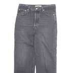 LEVI'S Womens Jeans Black Regular Straight W29 L27