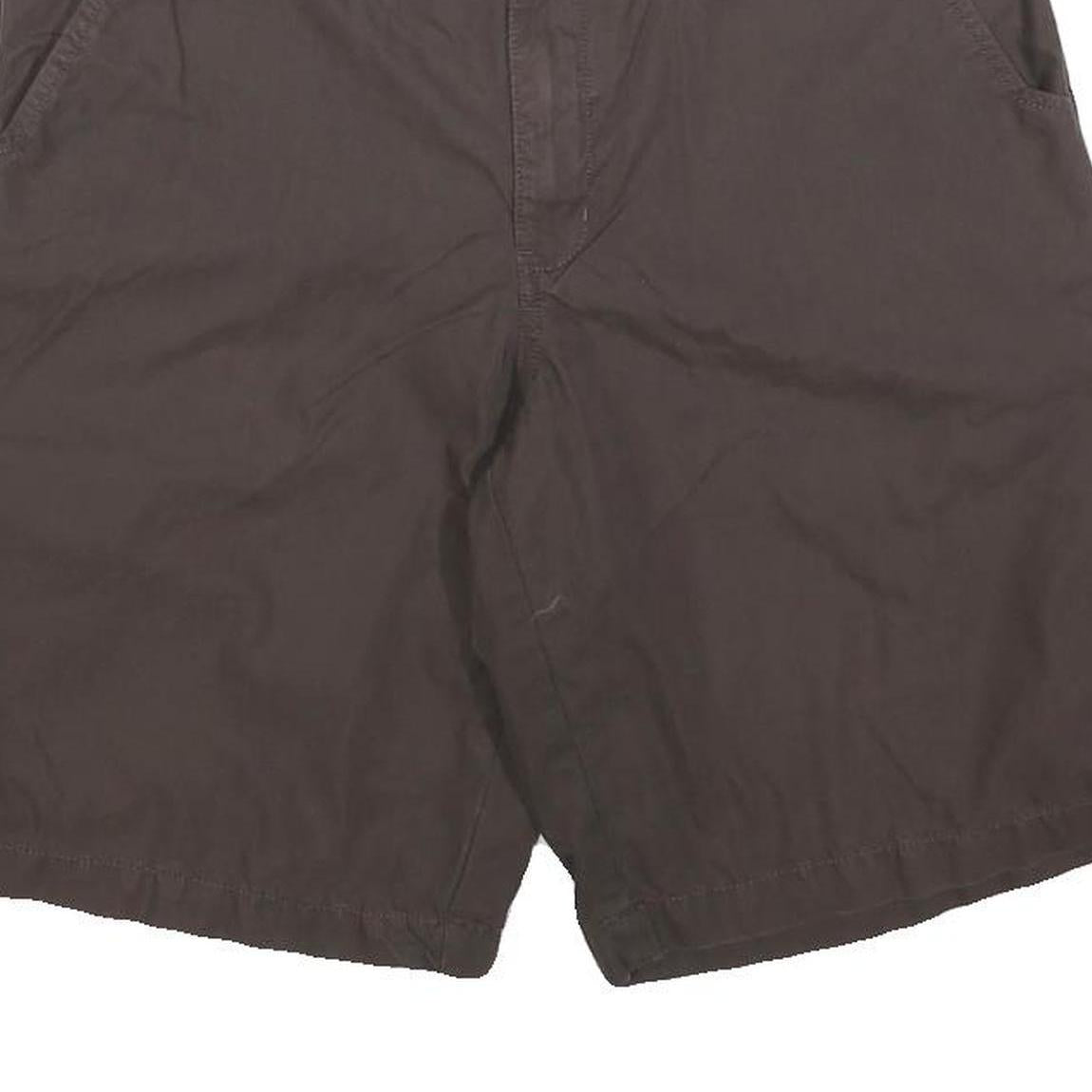 DICKIES Mens Shorts Brown Casual M W32 Cotton Blend Workwear Pockets