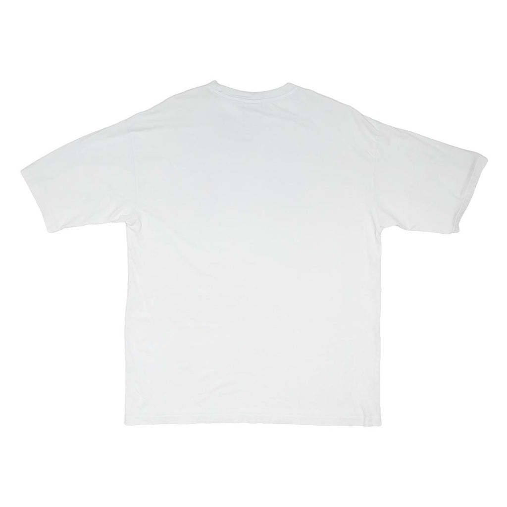 CHAMPION Mens White Welcome Weekend Graphic T-Shirt L Short Sleeve Crew Neck