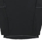 ODLO Mens Black Cotton Blend Crew Neck Sweatshirt S Performance Activewear